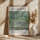 Japanese Footbridge 1899 Poster och Canvastavla