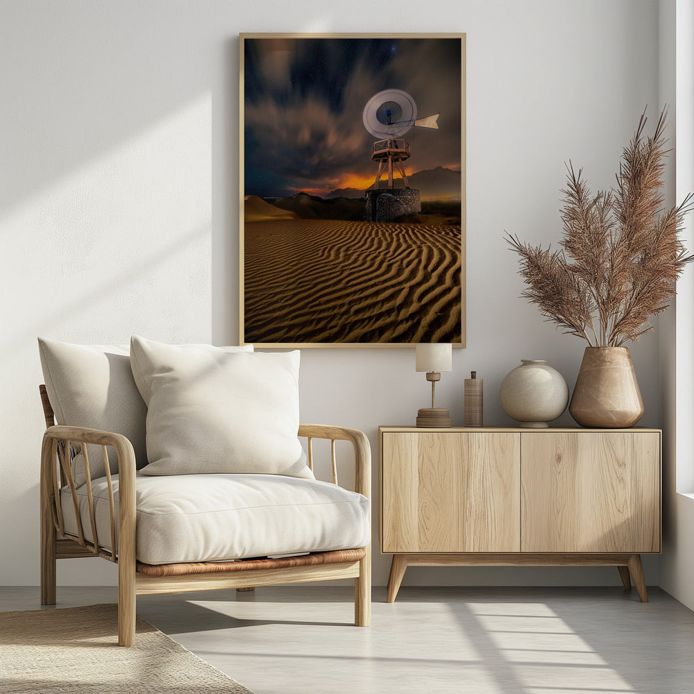 Famara Night Poster och Canvastavla