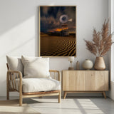 Famara Night Poster och Canvastavla