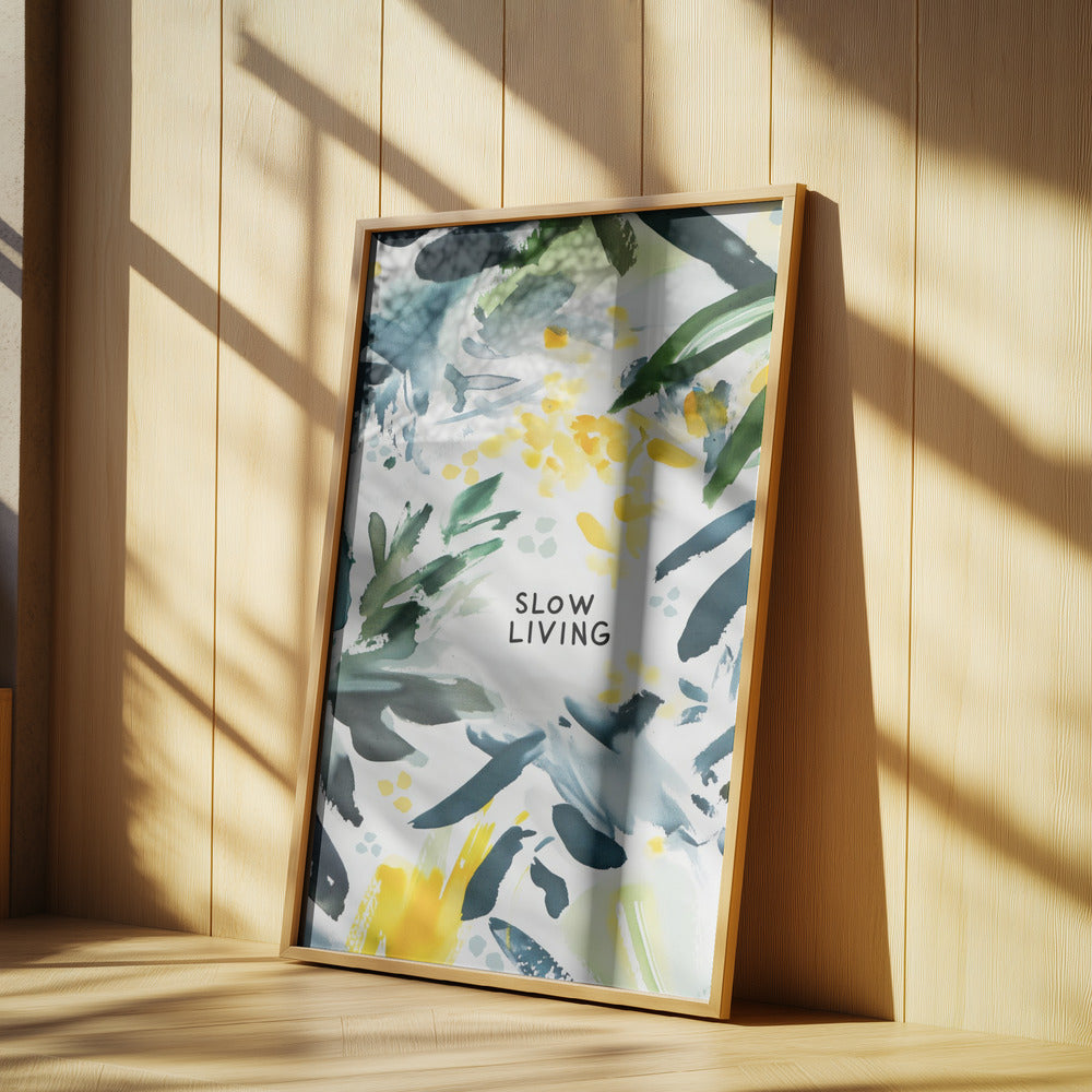 Slowlivingno2 Poster och Canvastavla