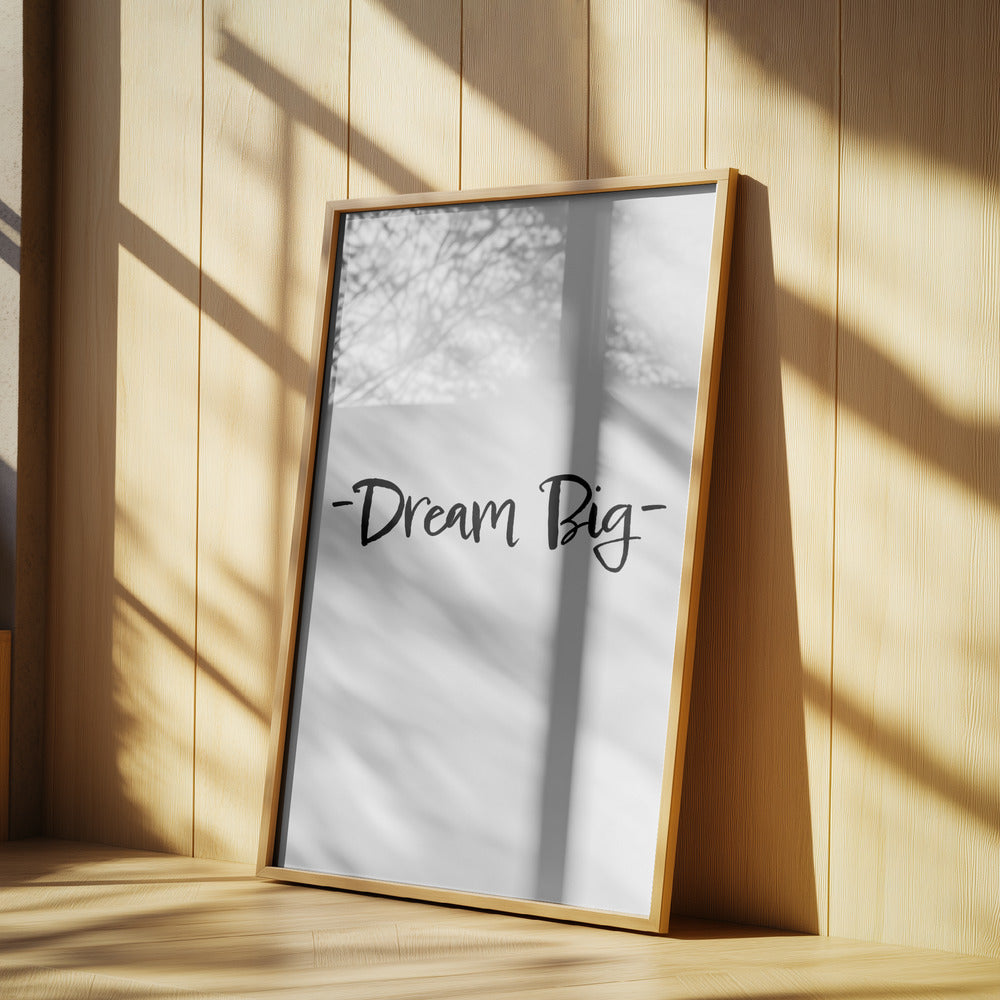 Dream Big Poster och Canvastavla