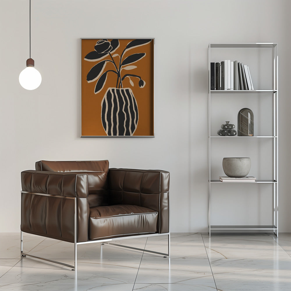Ochre Still Life No 5 Poster och Canvastavla