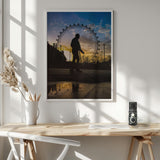 London Eye Poster och Canvastavla