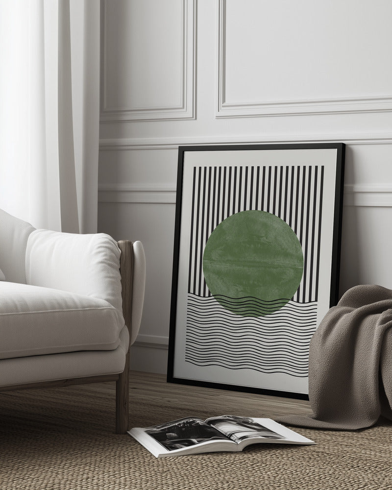 Modern Graphic Poster och Canvastavla