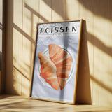 Croissant - Paris Poster och Canvastavla