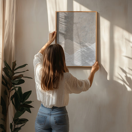 Gentle Waves Poster och Canvastavla