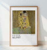 The Kiss (1907–1908) Poster Poster och Canvastavla