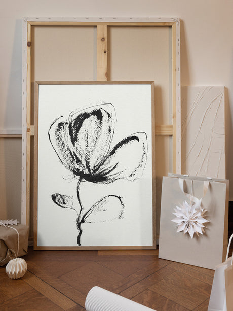 Flower Path  1 Poster och Canvastavla