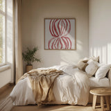 New Vase Line Art Poster och Canvastavla