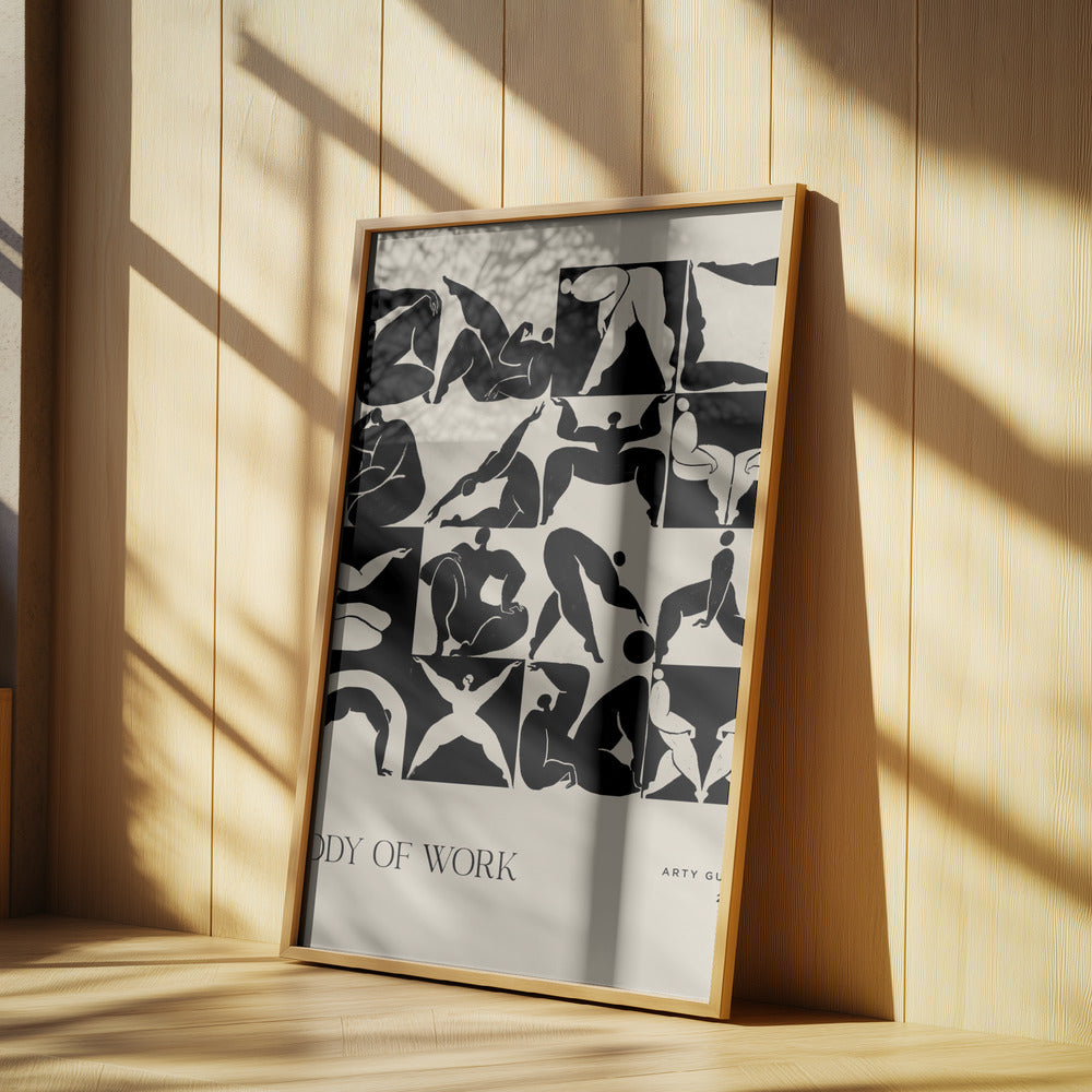 Body of Work (Noir) Poster och Canvastavla