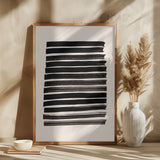 Stripes_Beige Poster och Canvastavla