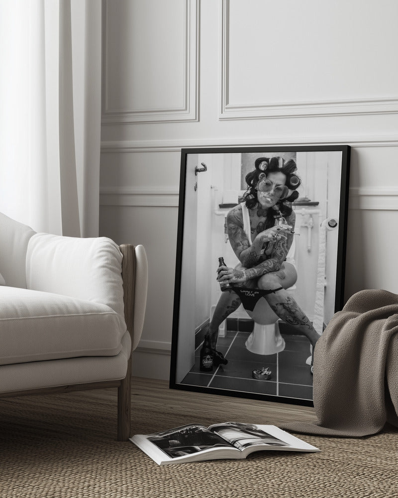 WC Poster och Canvastavla