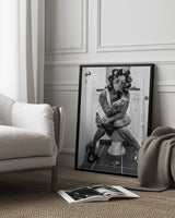 WC Poster och Canvastavla