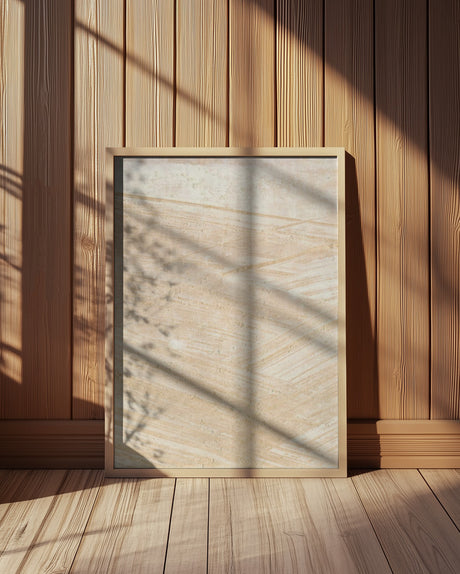 Abstract desert structure mural Poster och Canvastavla