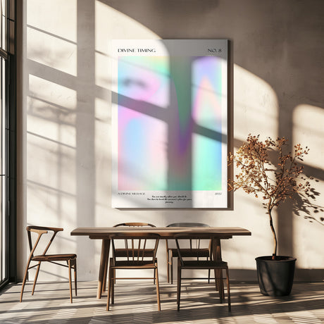 Divine Timing Poster och Canvastavla