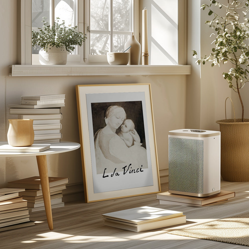 Madonna and Child Poster och Canvastavla