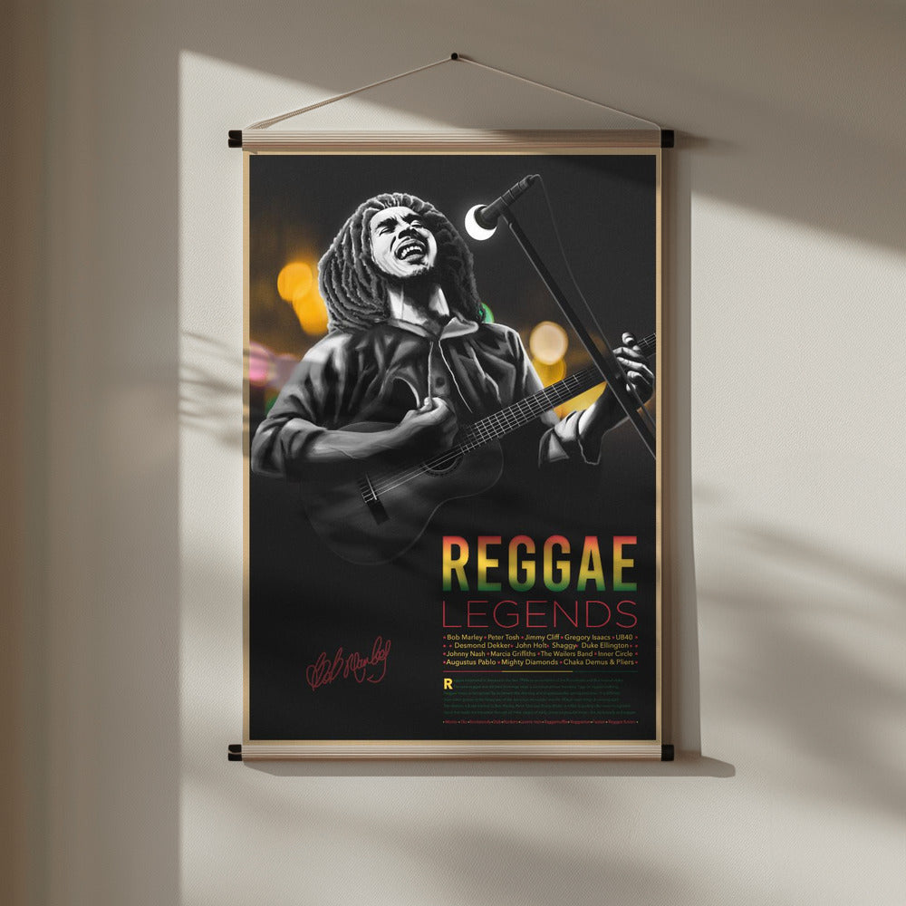 Legends Series- Reggae Poster och Canvastavla