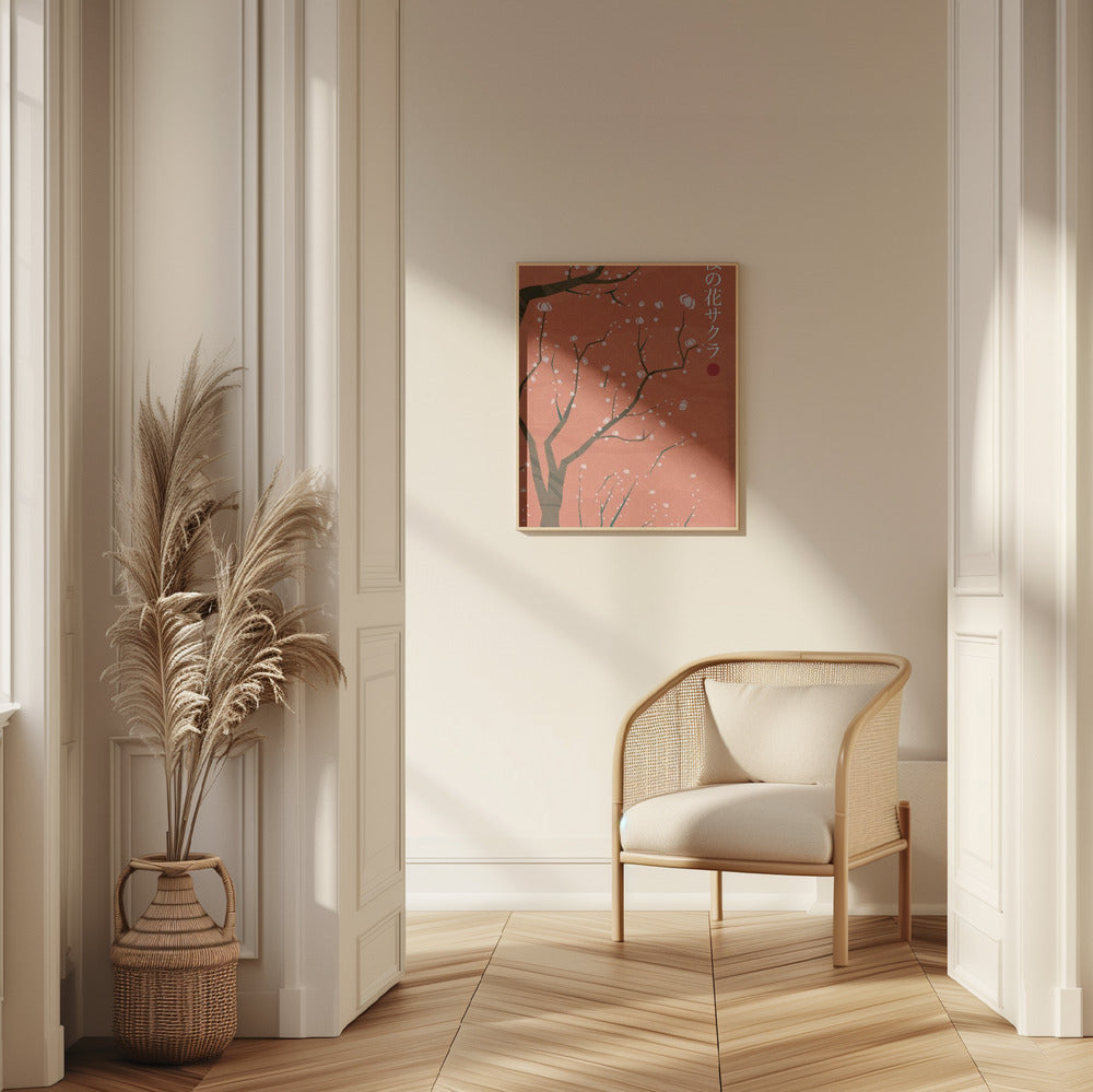 Sakura no hana Poster och Canvastavla
