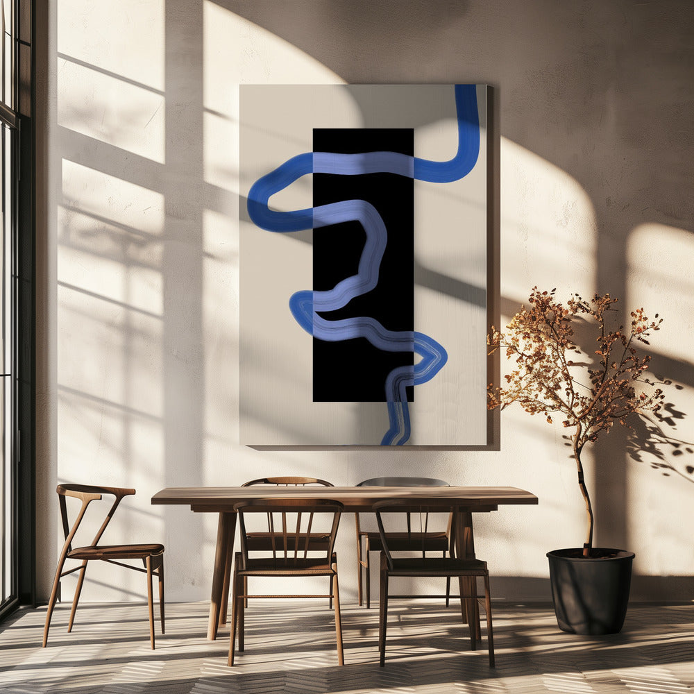 3x4 Aspectratio  Indigo42 Poster och Canvastavla