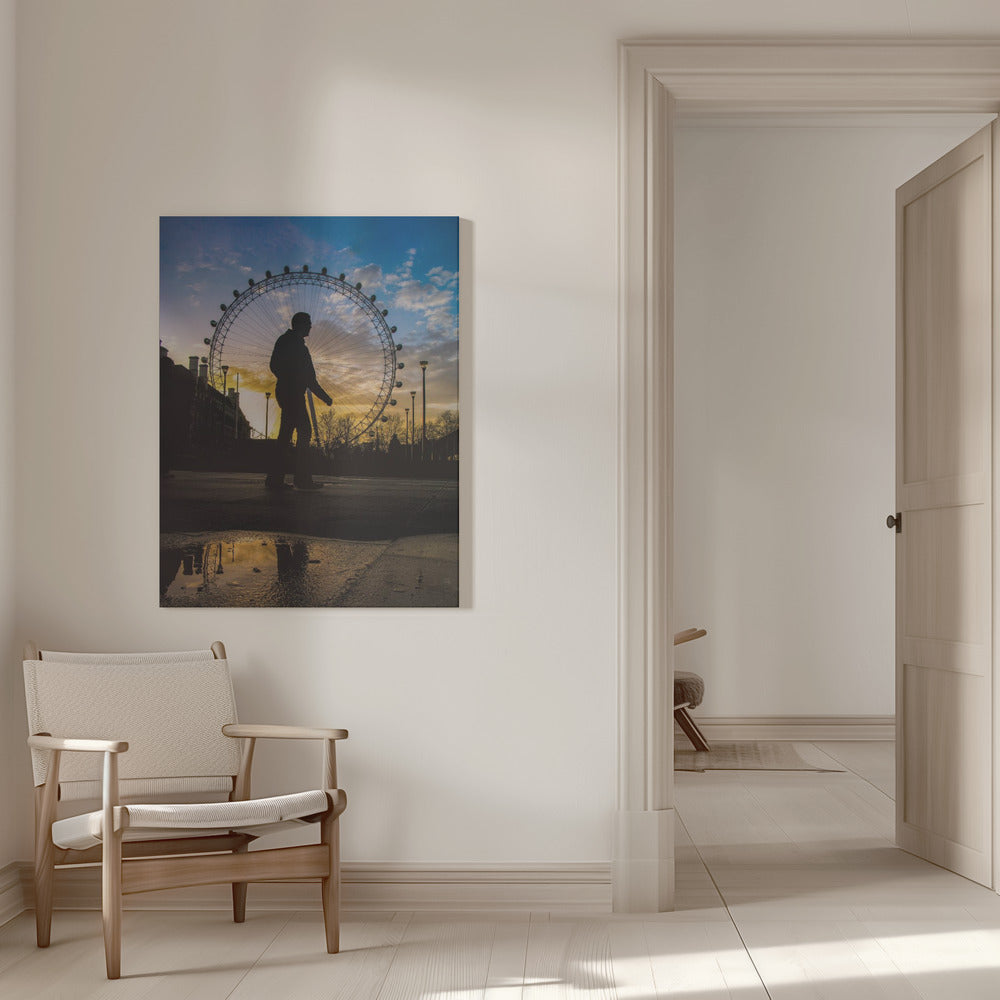 London Eye Poster och Canvastavla