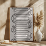 Modern Balance No.4 Poster och Canvastavla