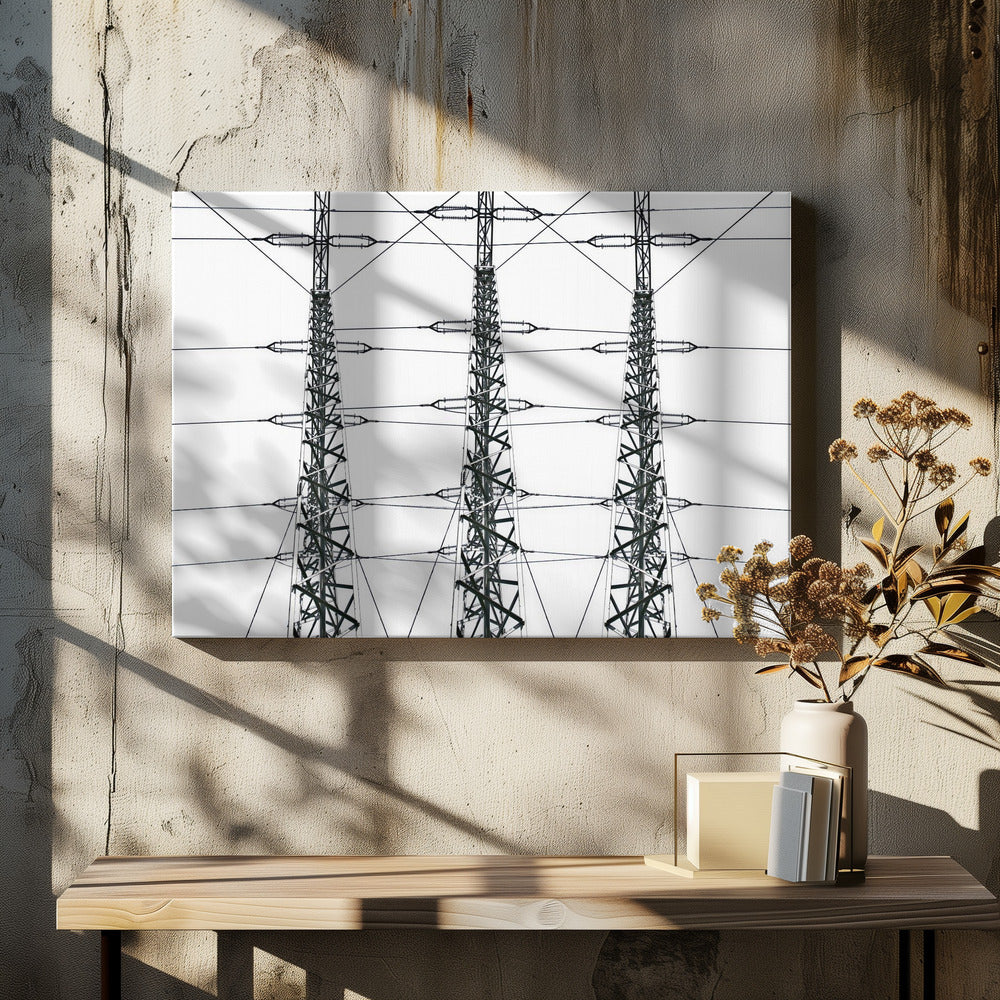 electricity Poster och Canvastavla
