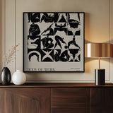 Body of Work (Noir) Poster och Canvastavla