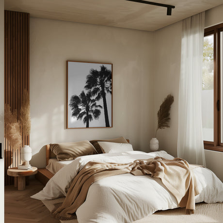 Palm Contrast Poster och Canvastavla