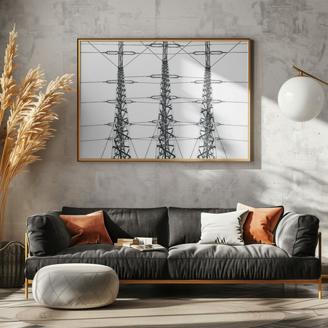 electricity Poster och Canvastavla