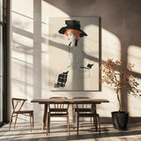 Portrait of a Woman 1910 Poster och Canvastavla