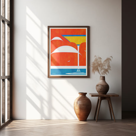 Capri Poster och Canvastavla
