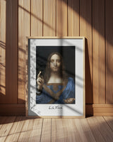 Salvator Mundi (circa 1500) Poster och Canvastavla