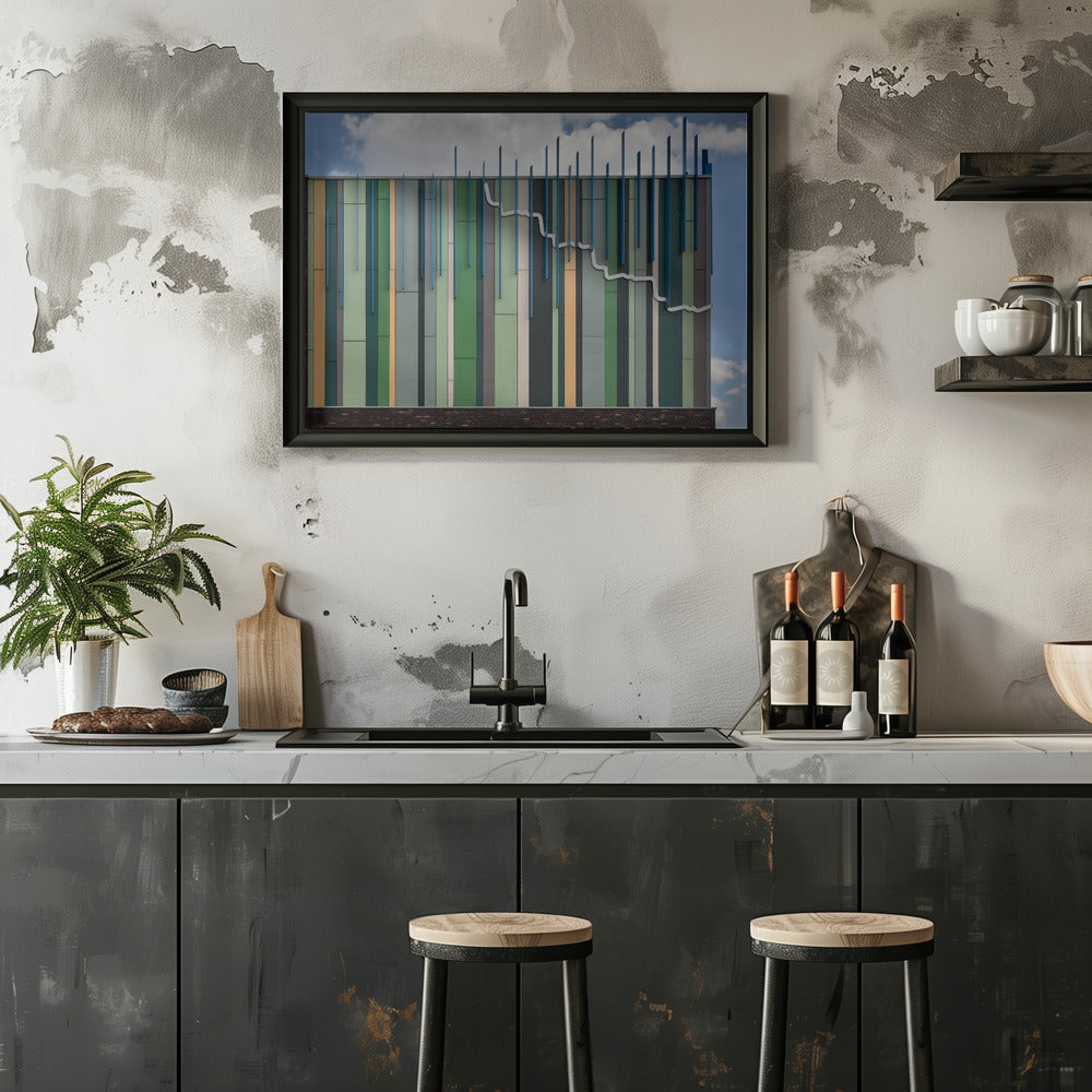 The coloured corner Poster och Canvastavla