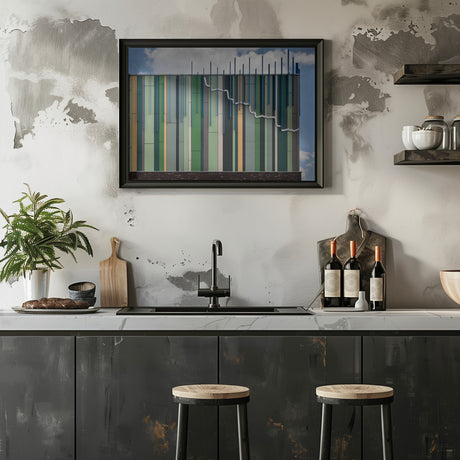 The coloured corner Poster och Canvastavla