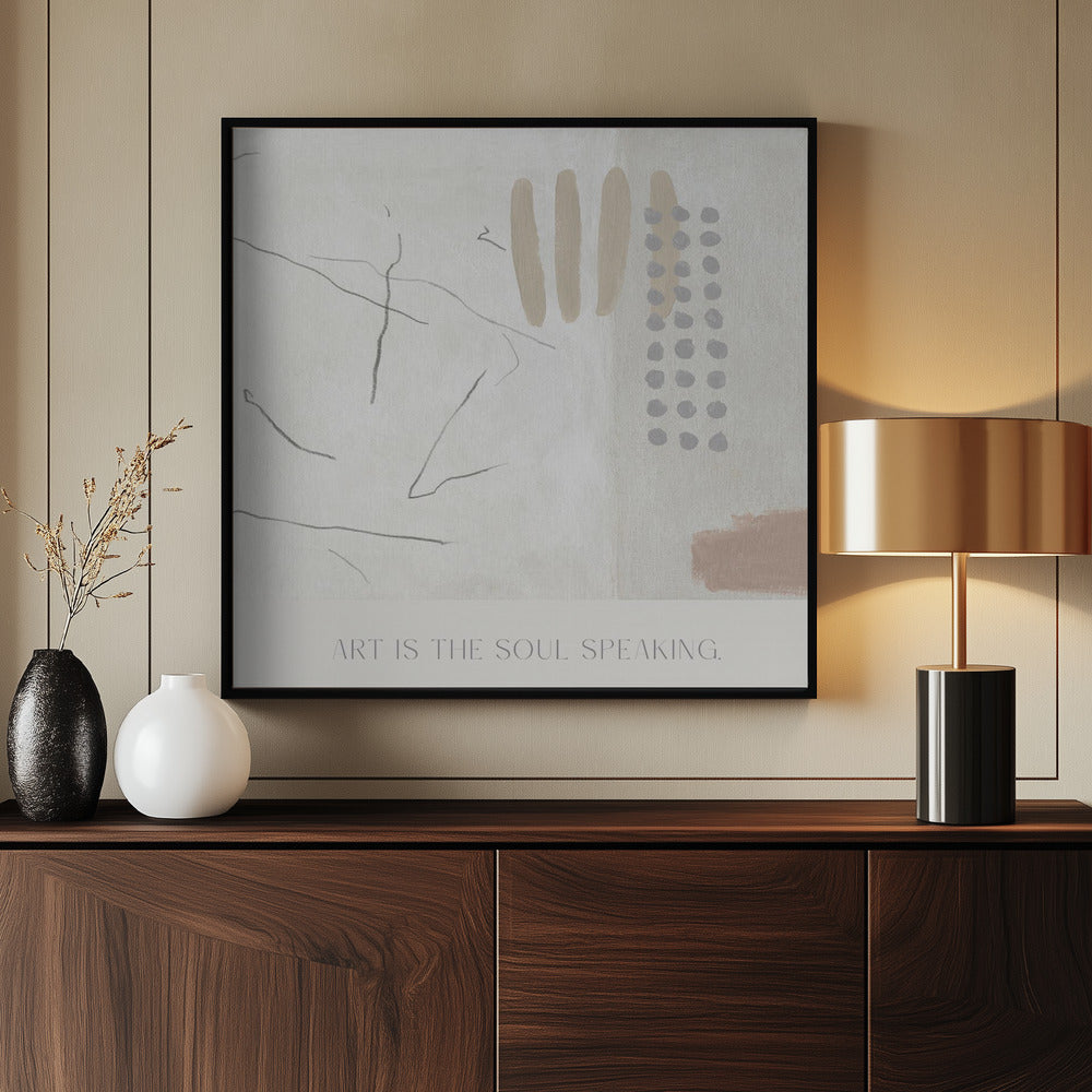 Artisthesoulspeaking Poster och Canvastavla
