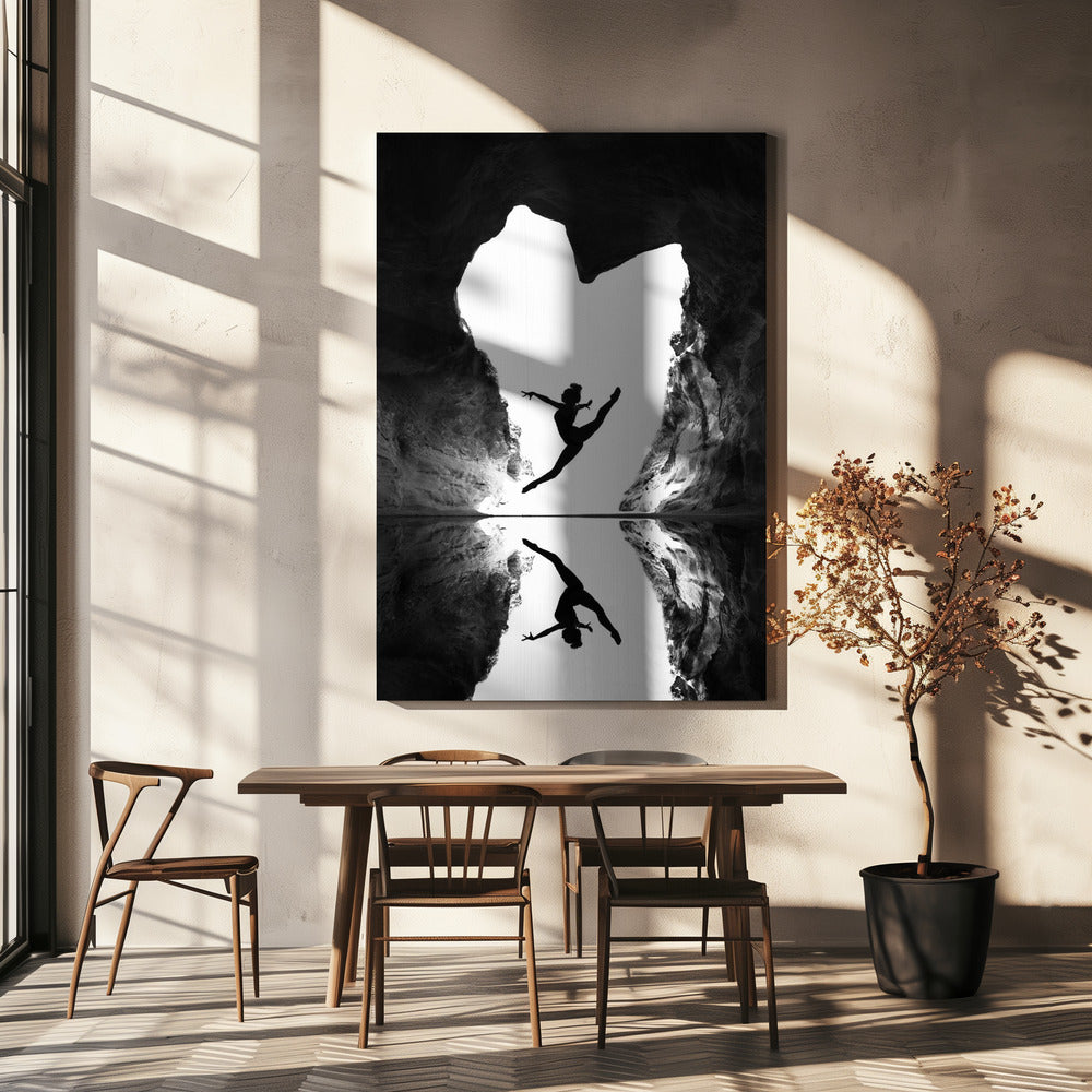 A beating heart Poster och Canvastavla