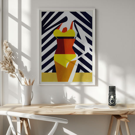 Bikini Sunshine Days Poster och Canvastavla