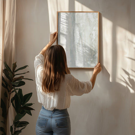 Gilded Momentum Poster och Canvastavla