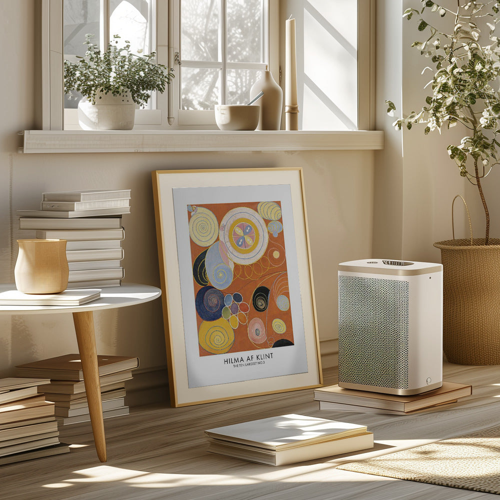 The Ten Largest No.3 Poster Poster och Canvastavla