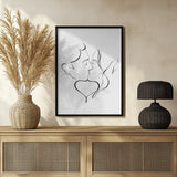 The Kiss Poster och Canvastavla