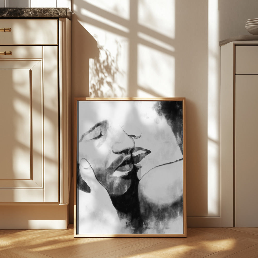 Kiss Close Poster och Canvastavla