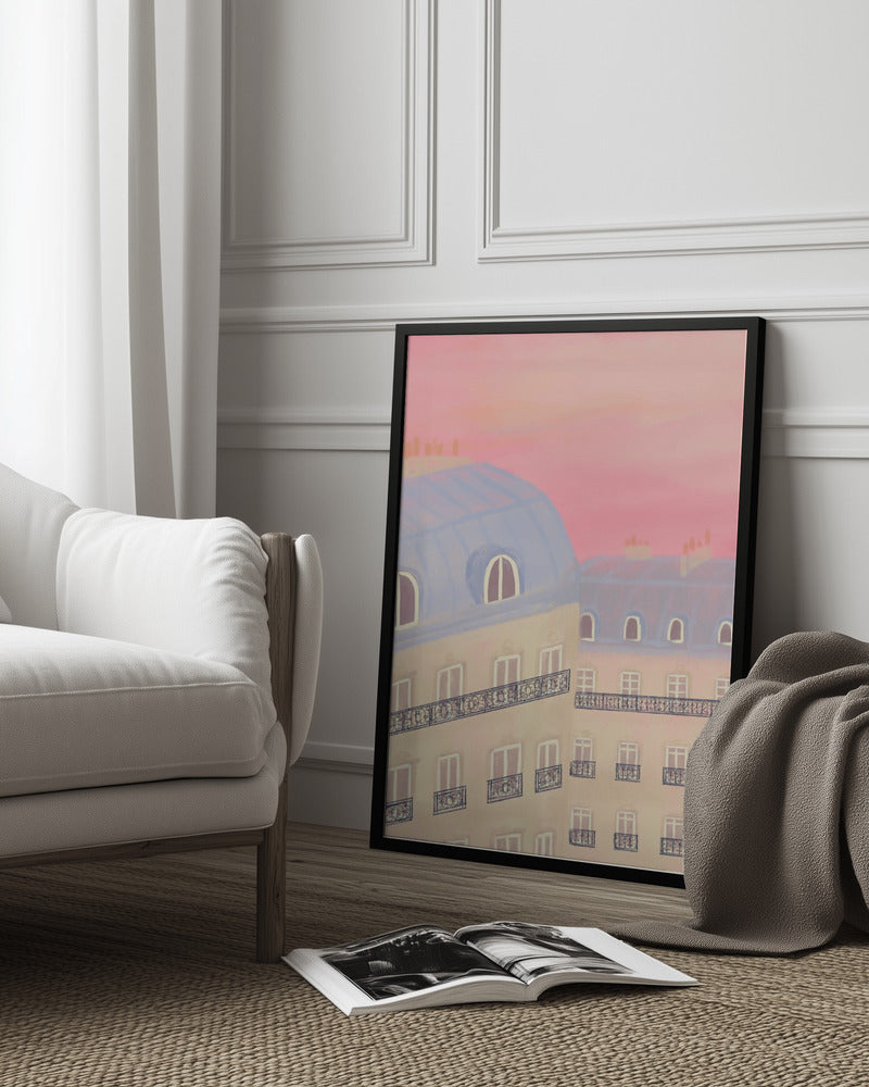 Paris, My Love Poster och Canvastavla