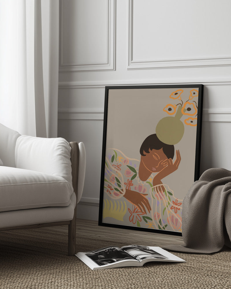 The Overthinker Poster och Canvastavla