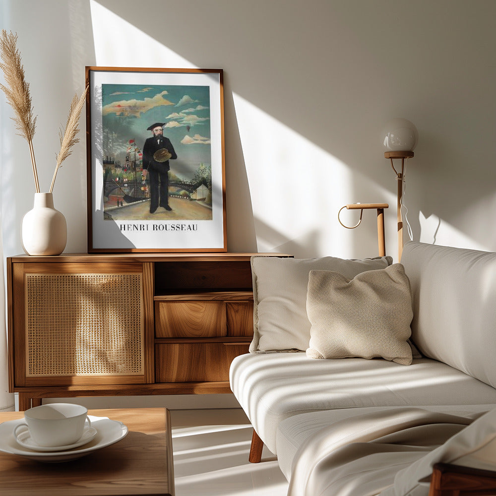 Self Portrait 1890 Poster och Canvastavla