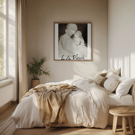 Madonna and Child Poster och Canvastavla