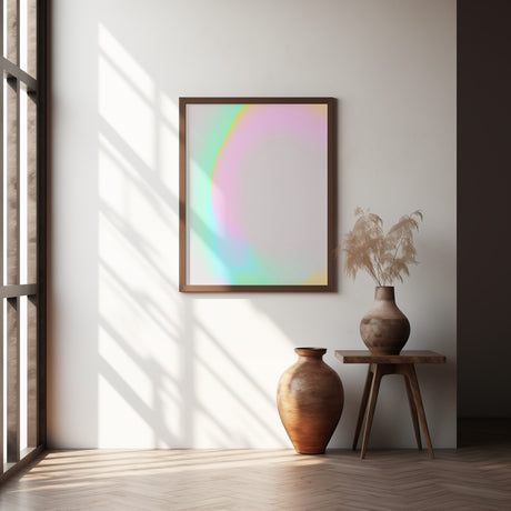 Space No 8 Poster och Canvastavla