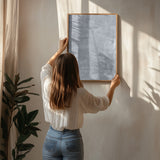 Grey patterns Poster och Canvastavla