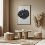 Ballerina Hair Poster och Canvastavla