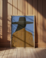 Modern Woman with Hat Poster och Canvastavla