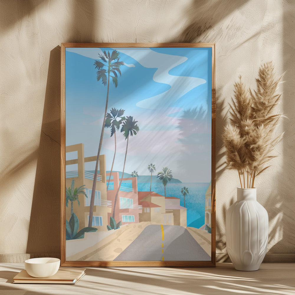 California Poster och Canvastavla